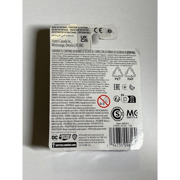 Armored Batman Micro Action Figure 3” DC Comics Justice League Mattel - Picture 6 of 6